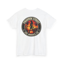 Load image into Gallery viewer, Figueroa Street Los Angeles Tee — Sunset Skateboard Silhouette T‑Shirt