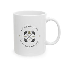 Load image into Gallery viewer, Lompoc USP Gym Ceramic Mug
