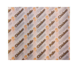Chicken 9X10 Case of 1000 Sheets