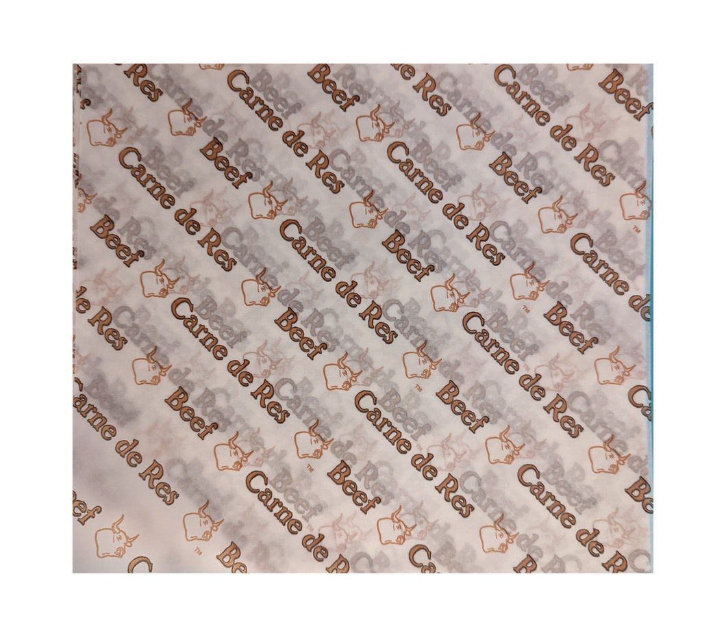 Beef 9X10 case of 1000 Sheets
