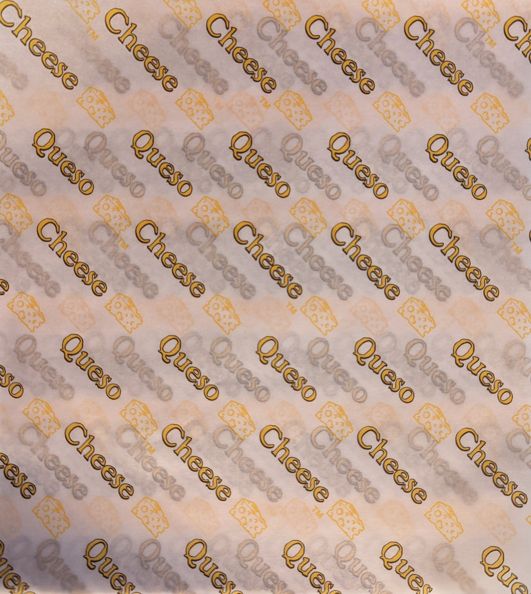 Cheese 9X10 Case of 1000 Sheets